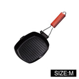 Carbon Steel Non-stick 20-28 CM Frying Pan Skillet Saucepan Multi Purpose Steak Pancake Pizza Kitchen&Dining Cookware